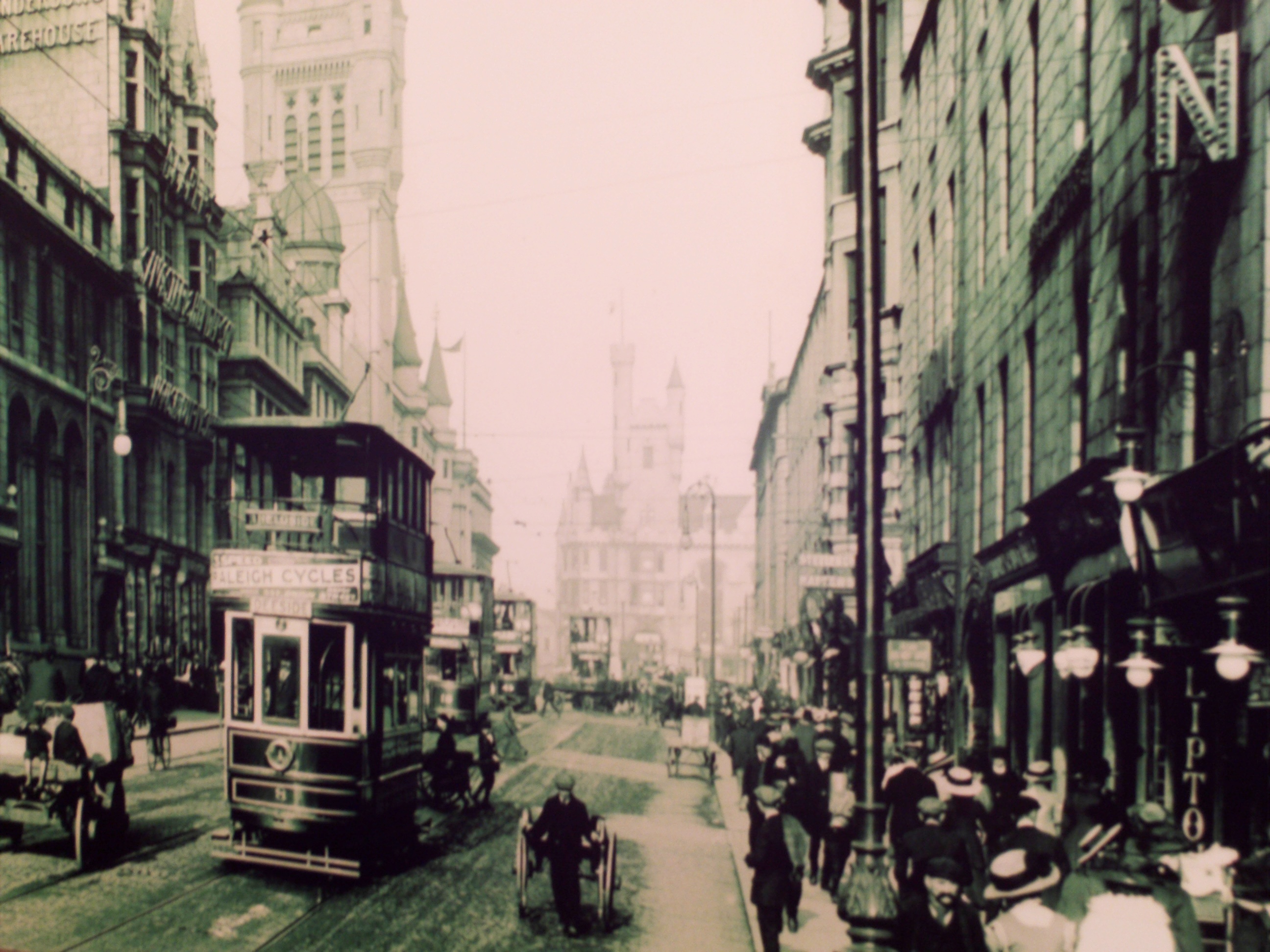 Edinburgh trams from the 1900s