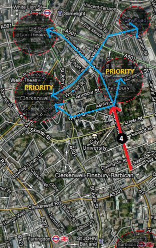 Map Plot of London